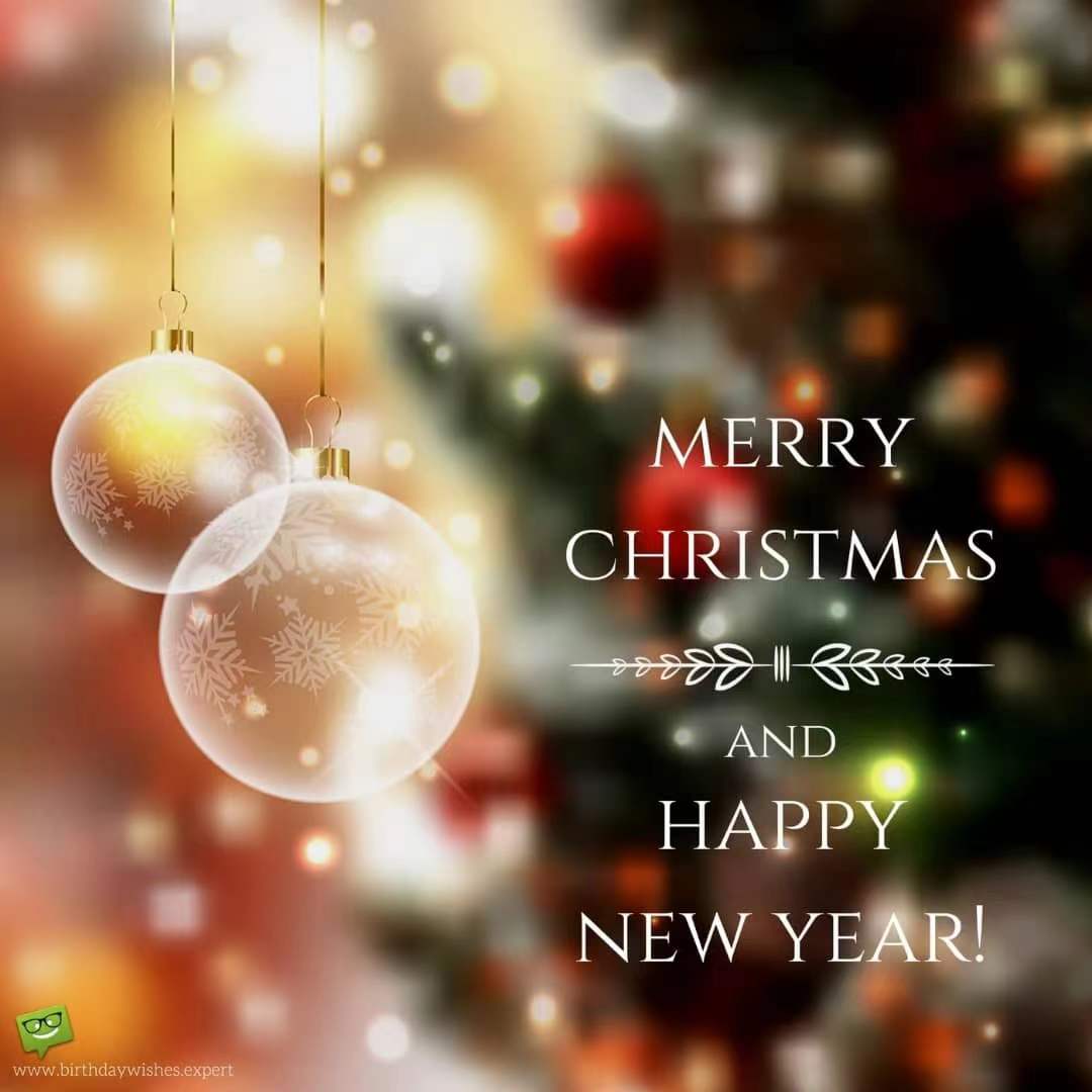 Merry Christmas and Happy New Year